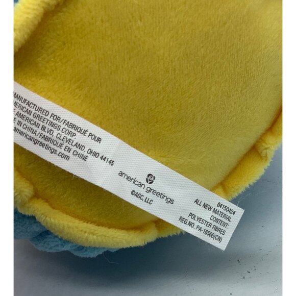 "Happy Birthday" Cupcake Plush Stuffed Toy Cherry Topper 7" American Greetings - Picture 4 of 5